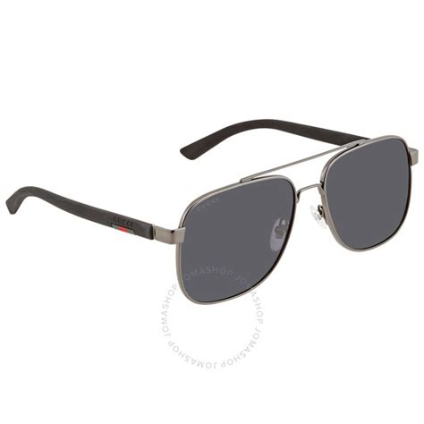 men wearing gucci gg0422s 001 mens|Gucci™ GG0422S Aviator Sunglasses .